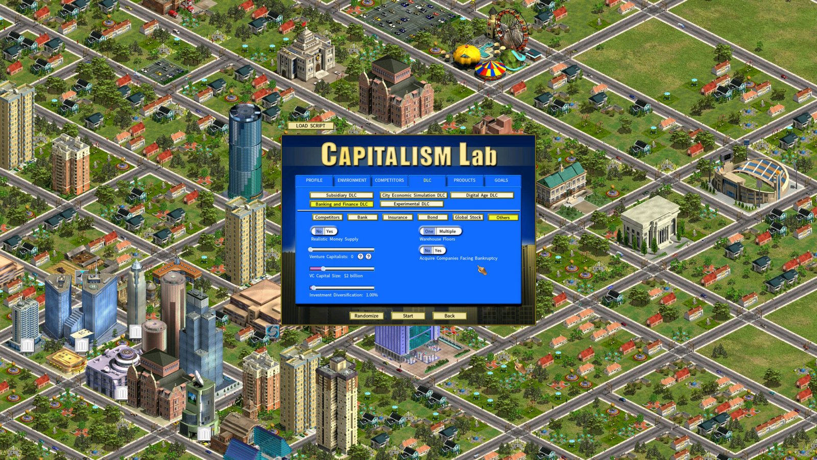 Capitalism lab Banking & Finance DLC an introduction The Computer