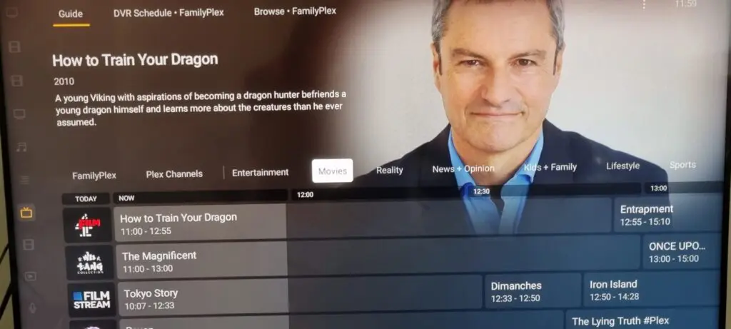 The new Plex TV Guide merges free over the air TV and Internet TV streamed by Plex.