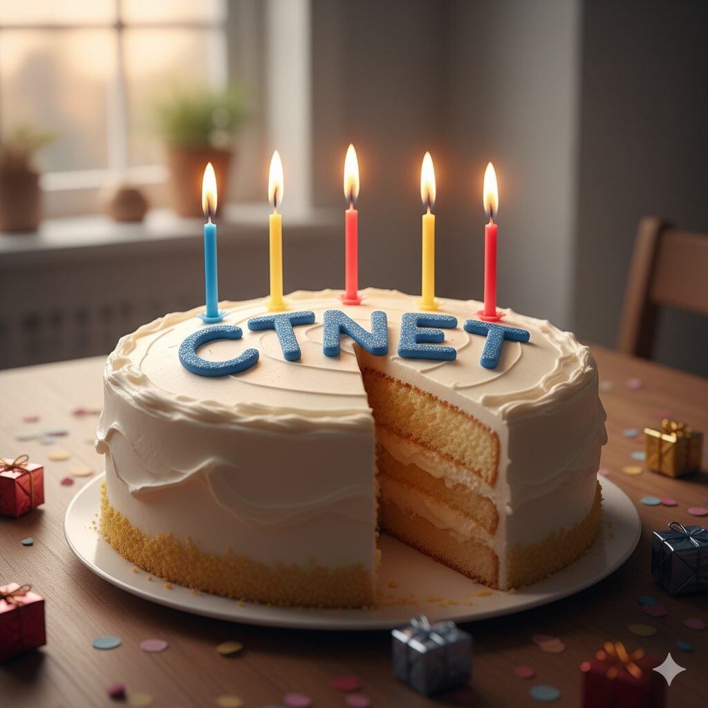 CTNET Birthhday cake generated by AI